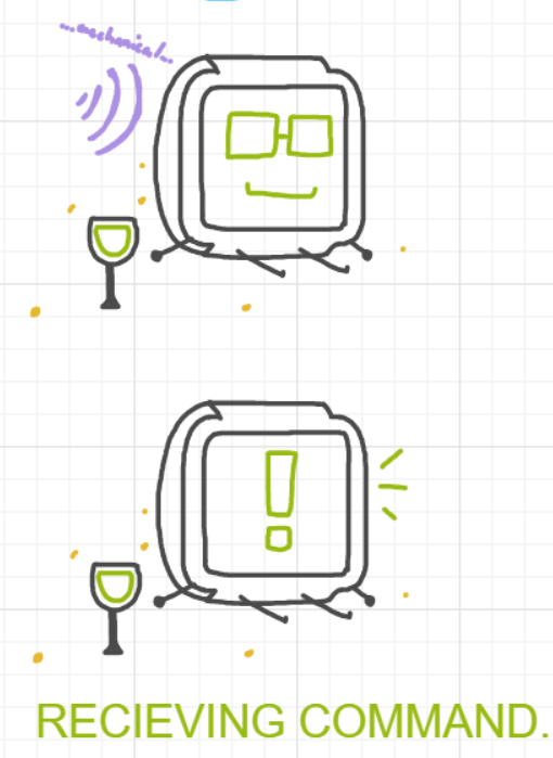 A panel from Ready Oar Knot, episode three of the Board Boards object show by Furretwalk/WalkingFurret.